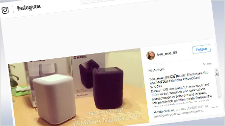 ... und auf Social Media Plattformen, wie Instagram.