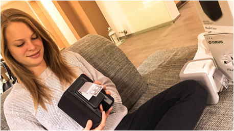 ... den Yamaha MusicCast WX-010 genau inspiziert...