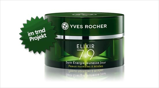 … probieren wir die Elixir 7.9 Crème Énergie Jeunesse Tag, eine Anti-Age-Tagespflege für normale Haut und Mischhaut aus. Dazu werden 1.500 trnd-Partnerinnen …
