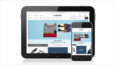 Mit der Zalando App kannst Du direkt vom Smartphone oder Tablet shoppen und mobil bestellen. Erhältlich ist sie für iOS, Android und Windows.