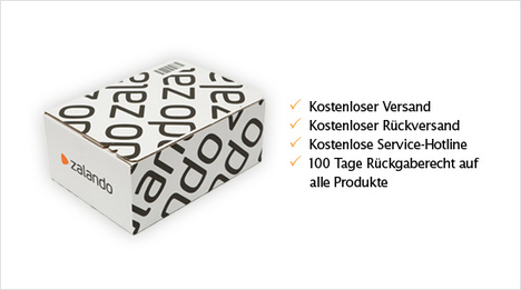 Eine Bestellung bei Zalando ist sicher und bietet Dir zahlreiche Serviceleistungen – kurze Lieferzeiten sorgen zusätzlich für angenehmes Shoppen.