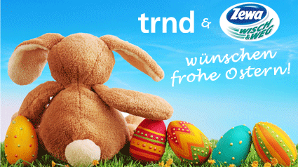trnd & Zewa wünschen frohe Ostern!
