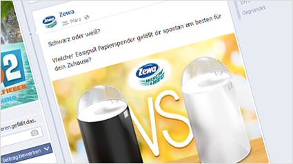 Abstimmung auf Facebook