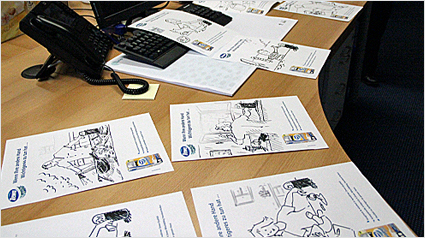 Zewa Wisch&amp;Weg Easypull Anzeigenentwicklung