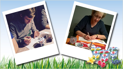 trnd-Partner probieren Zott Jogolé 1,2% Fett.