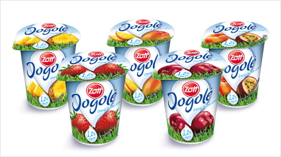 … aufgrund ihres geringen Fettgehalts besonders leicht und damit eine fettarme Alternative zum Zott Sahne Joghurt. Zott Jogolé …