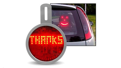 Lustiges Auto-Fingerlicht mit Fernbedienung, geben Sie den Fahrern