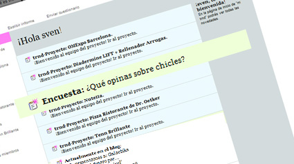 Encuesta Chicles trnd blog