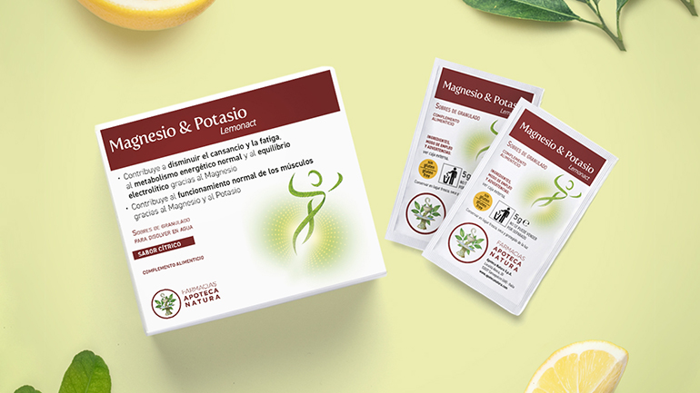 Magnesio & Potasio Lemonact