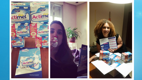 Los packs de Actimel llegan a casa