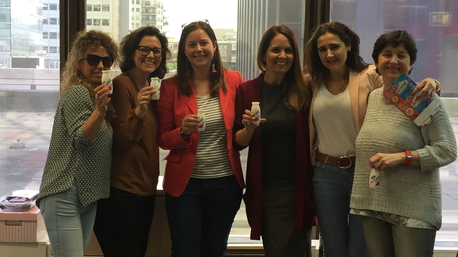 Actimel en el trabajo