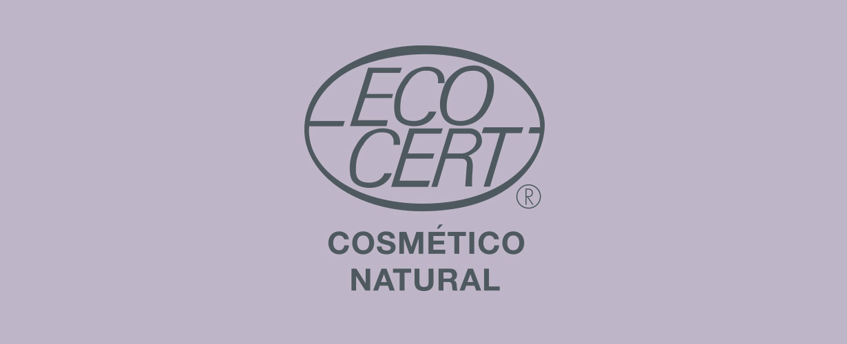 … con certificado ECOCERT por la utilización de ingredientes procedentes de recursos renovables y un 99 % de ingredientes de origen natural.