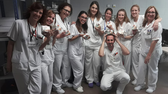 La trndiana angels230 compartiendo sonrisas con Brillante Benefit.