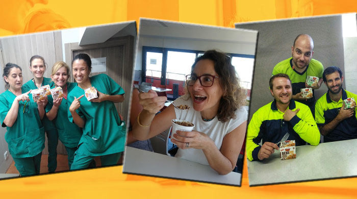 Los trndianos amaralellen, jessi79 y camarm disfrutan y comparten Brillante Benefit.