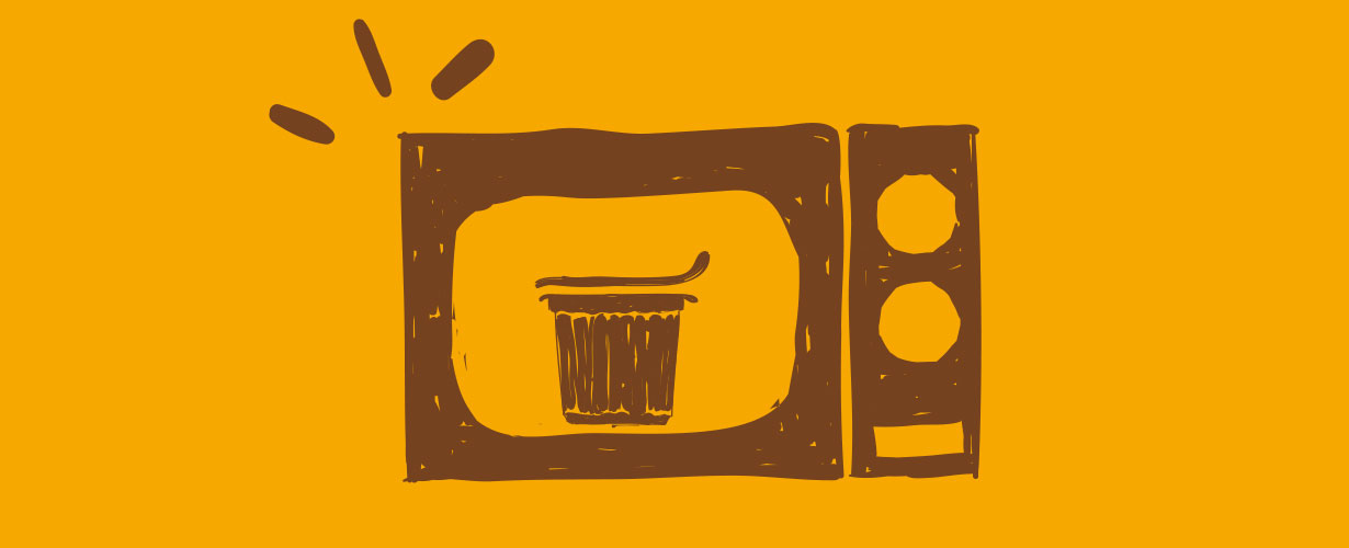 Con Brillante Benefit tan solo necesitamos un microondas en el trabajo... 