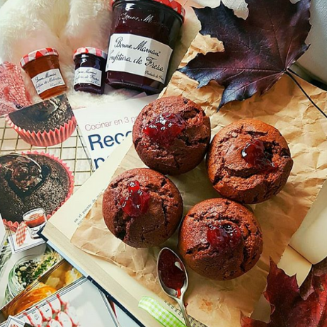 <a href="https://www.instagram.com/p/BqDJ1tPnG1k/" target="_blank" rel="noopener noreferrer">5. Mini tartas de chocolate con Bonne Maman</a>