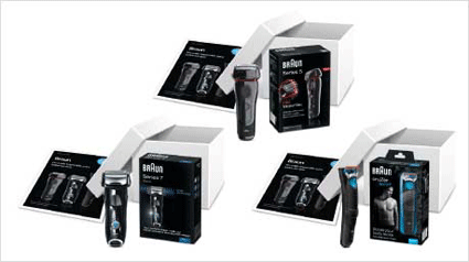 Podremos probar una afeitadora o recortadora de Braun y difundir nuestra opinión online