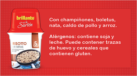 Risotto de setas: probablemente uno de los platos más populares de la cocina italiana. El resultado es un plato de arroz con setas con una textura cremosa.