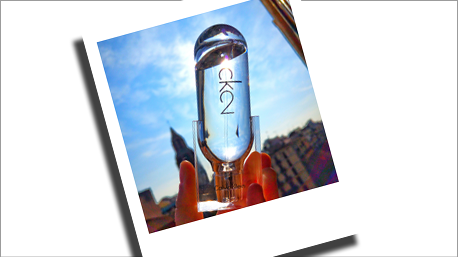 Un frasco minimalista