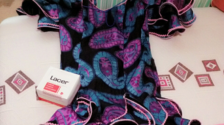 trndiana Verittas preparándose para la Feria de Abril :).