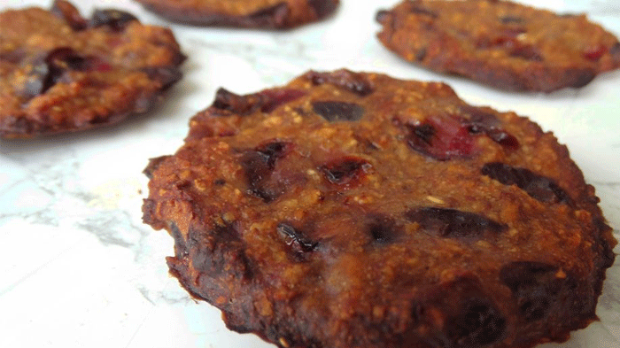 Banana oat cookies