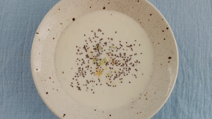 crema yogur y pepino