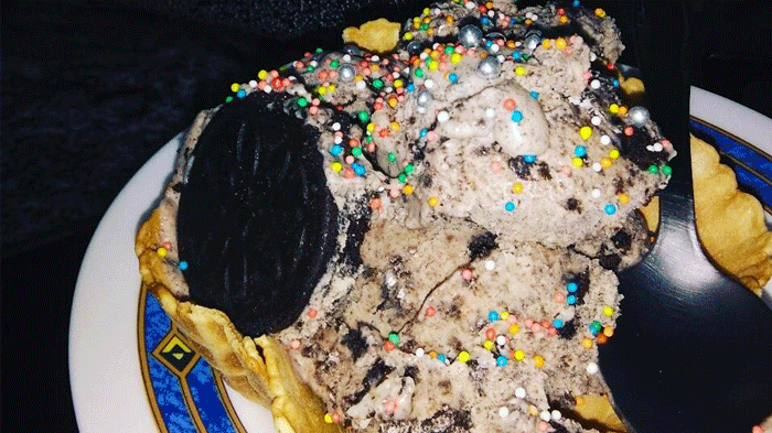 Helado de Oreo casero