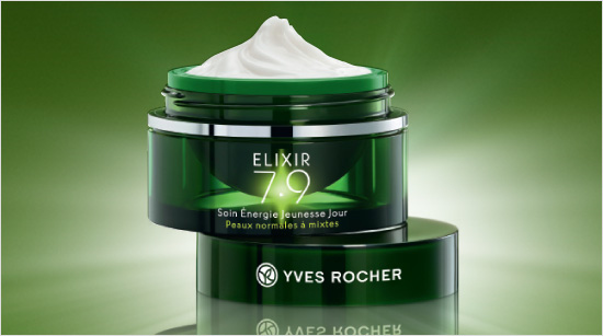 3.000 trndianas probaremos el Tratamiento Energía Juventud Día Pieles Normales y Mixtas de la Línea Elixir 7.9 de Yves Rocher…
