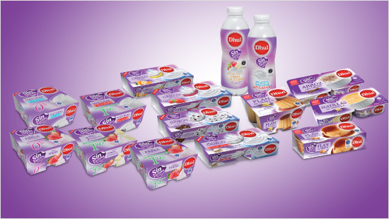 … y conoceremos la gama completa de los productos sin lactosa que nos ofrece esta conocida marca…