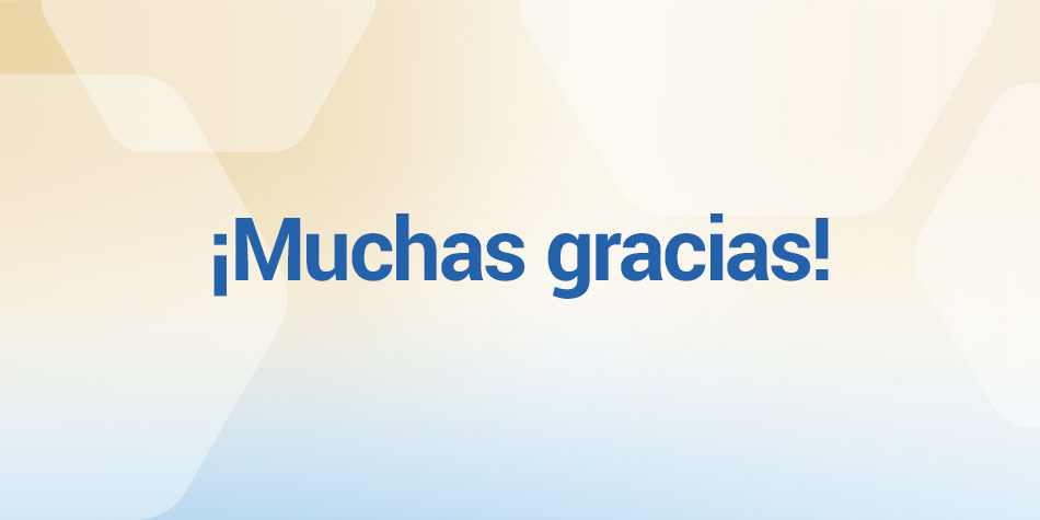 ¡Muchas gracias!