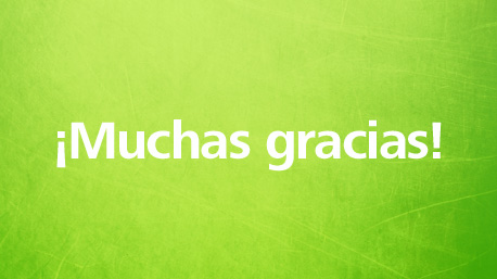 ¡Muchas gracias!