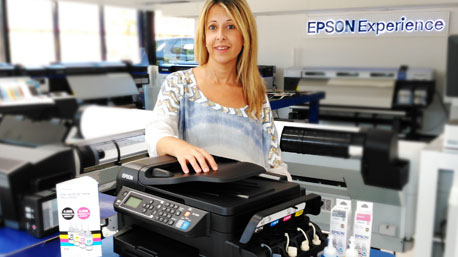 Maria del equipo de Epson