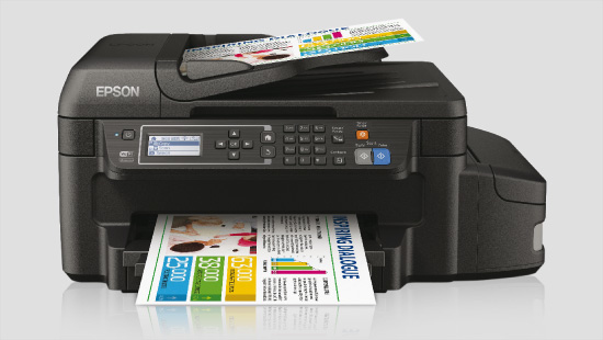 … mientras que la impresora ET-4550 encajará en un hogar más exigente o nuestra pequeña oficina, con sus funciones de impresora, fotocopiadora, escáner y fax.