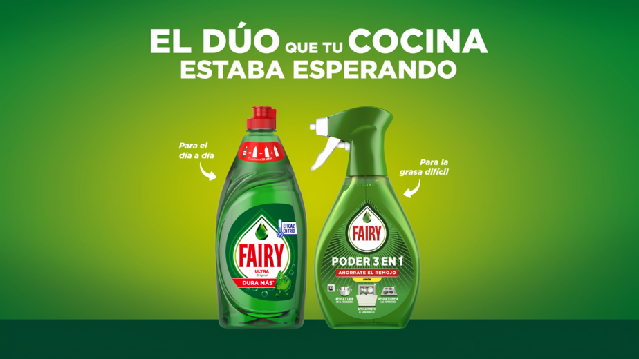 Fairy Ultra Original y Fairy Spray