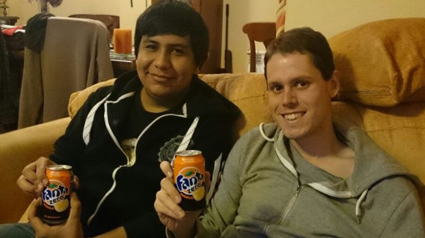 Disfrutando Fanta