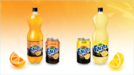 … con dos sabores diferentes: Naranja y Limón.