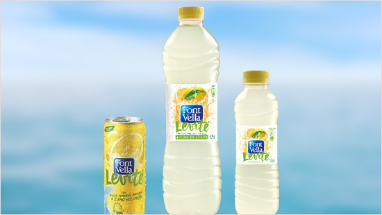 …y tres formatos: botella (1,25 l), botella on the go (50 cl) y lata (33 cl).