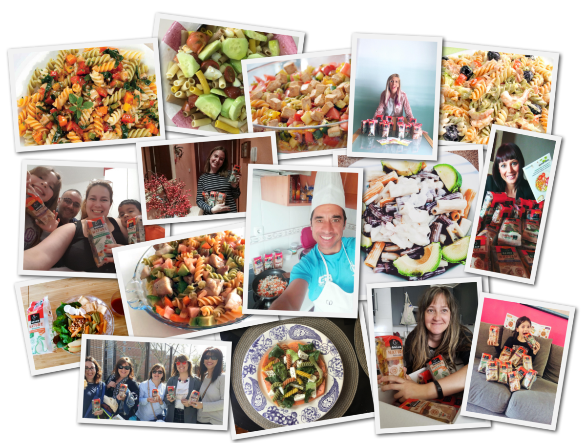 Las sonrisas de los trndianos con Gallo Nature.