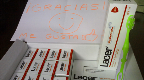 Puntuemos el Gel dentífrico Lacer.