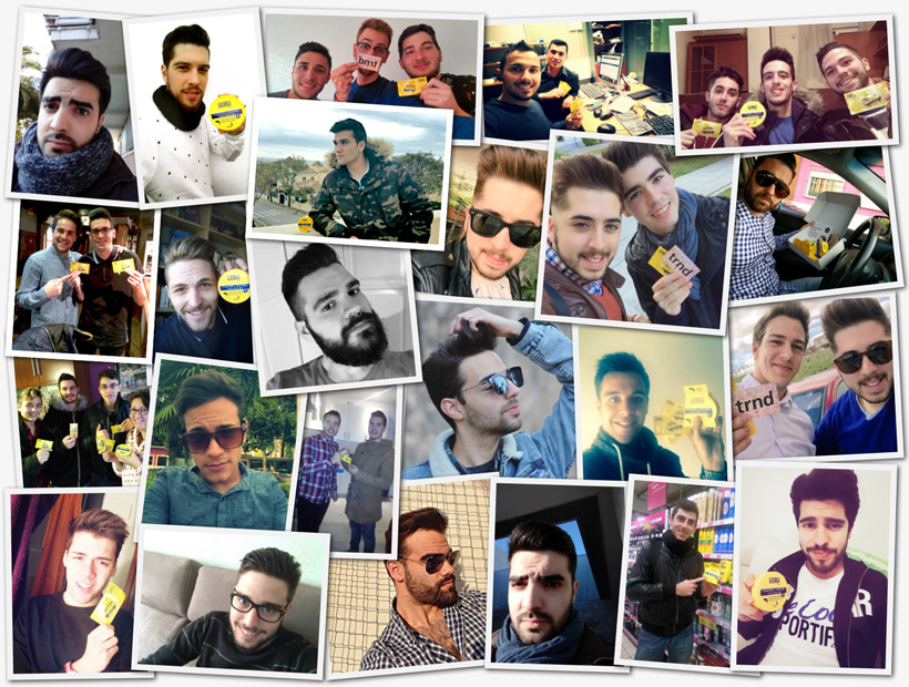 Algunos tupés conseguidos a lo largo del proyecto