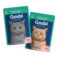 5 Gosbi Delicat adult chicken&salmon loaf y 5 Gosbi Delicat sterilized chicken loaf
