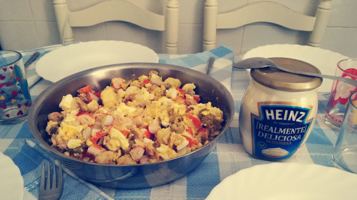 La trndiana Arorapo compartiendo su receta con Heinz Realmente Deliciosa