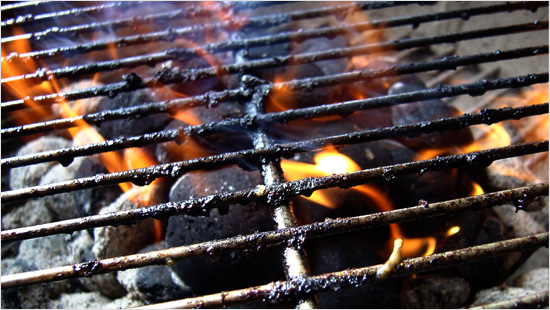 … de zonas como la cocina o la barbacoa…