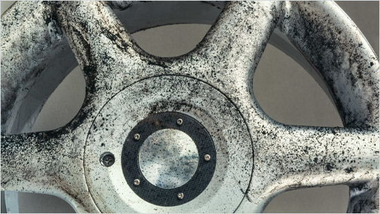 … y dejará impecables llantas de coche, bicis y barbacoas, entre otros.