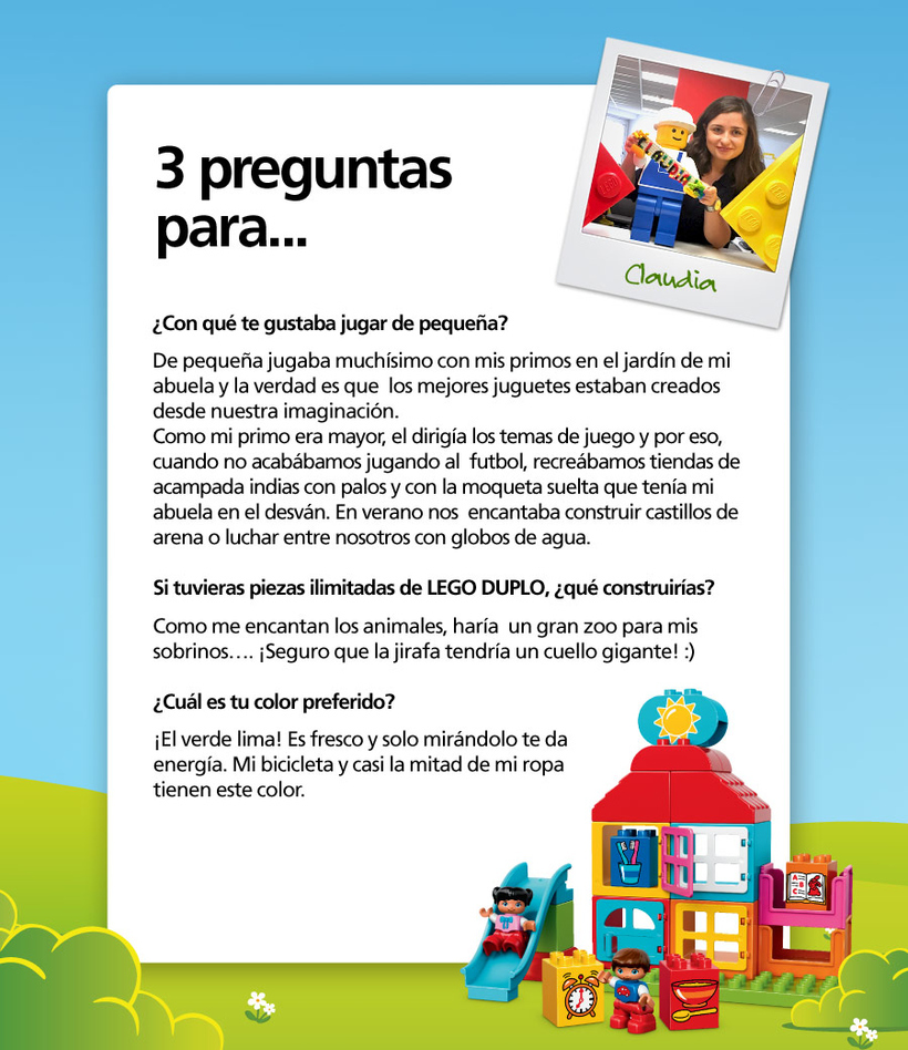 Claudia de LEGO