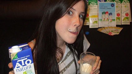 ¡Bigotes de leche! ;)