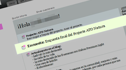 Ja ha arribat l'enquesta final!