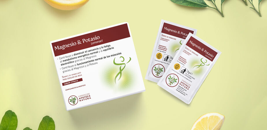 Magnesio & Potasio Lemonact