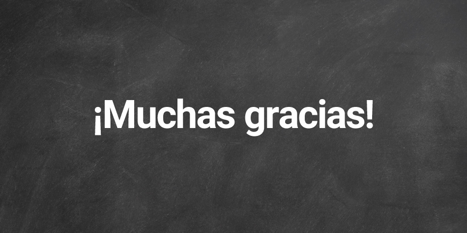 ¡Gracias!