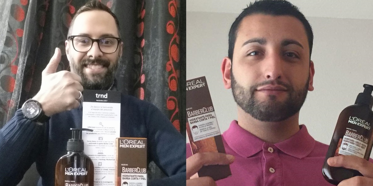 Los trndianos Apolov6 y Juanjoyaiba descubriendo el pack BarberClub